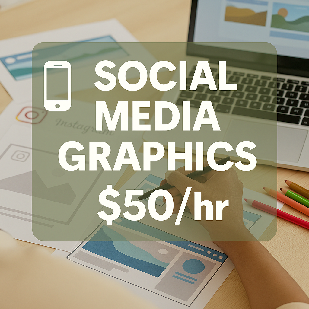 Social Media Graphics – $50/hr